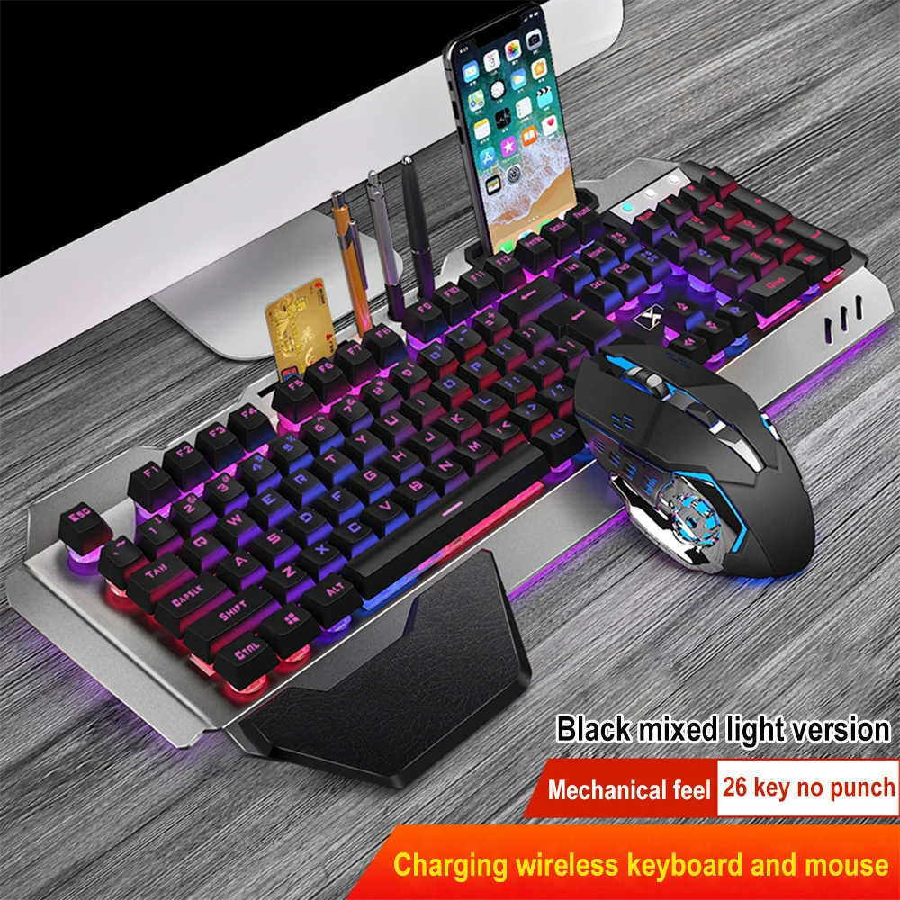 Gaming Keyboard Mouse And Headset Combo - K680 Rechargeable 2.4G wireless keyboard and