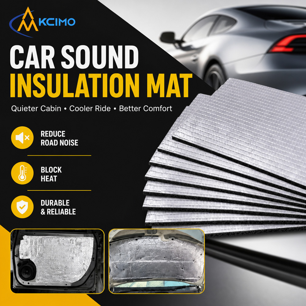 Foam Dampener Sheet - Kcimo Self Adhesive Aluminum Foil Sound