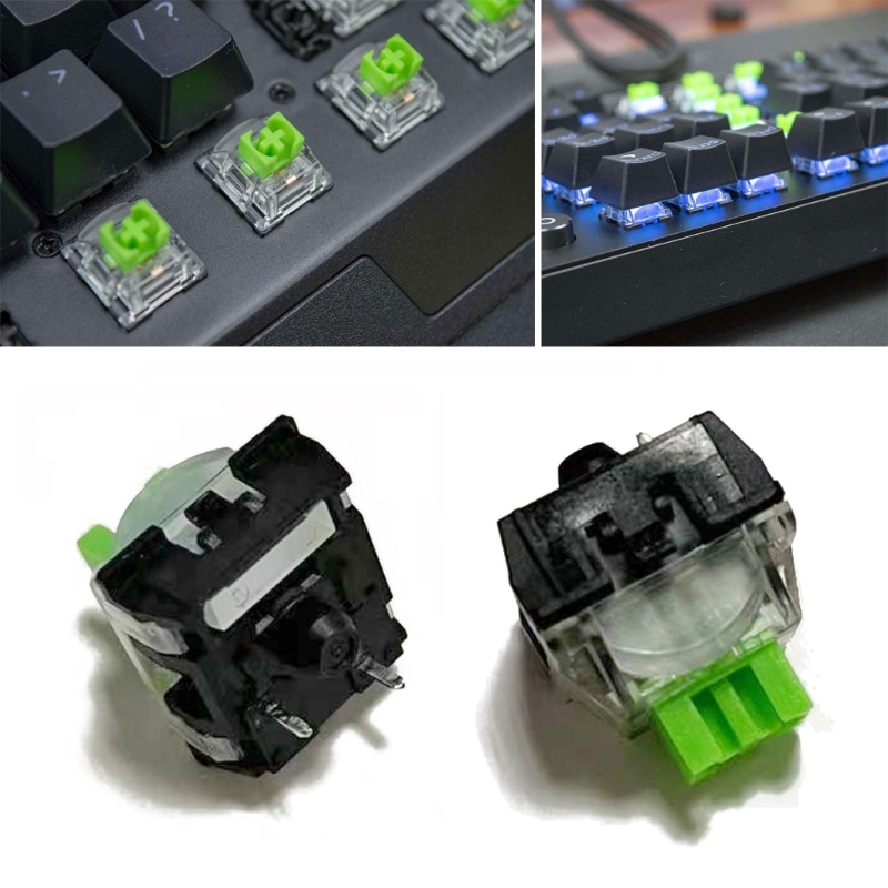 Gaming Keyboard No Rgb - New RGB MX 2Pcs Green Switches