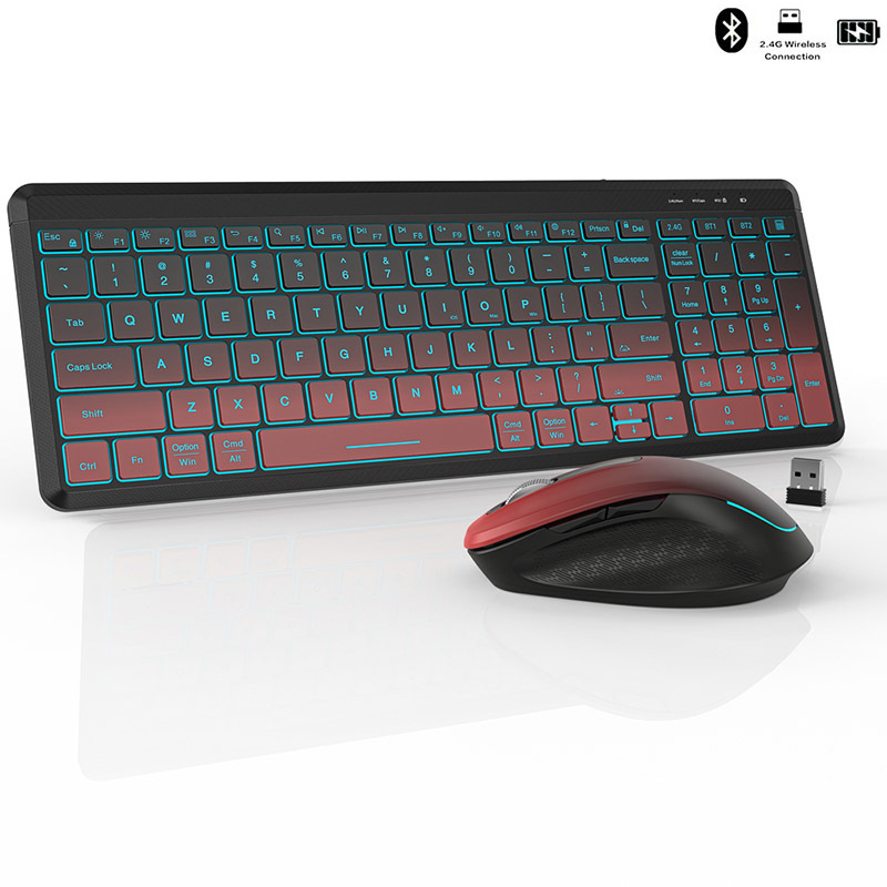 RGB Backlit Silent Wireless Ke - Gaming Keyboard And Mouse For Xbox recension och pris