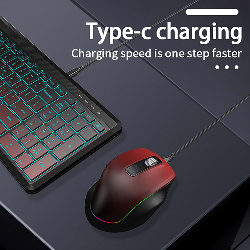 RGB Backlit Silent Wireless Ke - Gaming Keyboard And Mouse For Xbox recension och pris