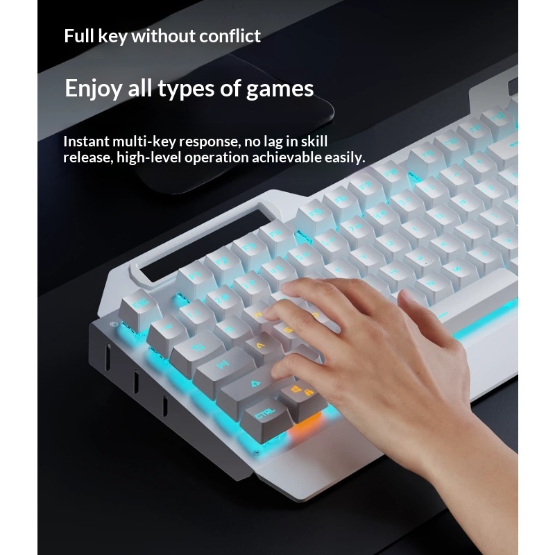 Eweadn Tk900 Wireless Gaming M - Gaming Keyboard Mouse And Headset Combo recension och pris