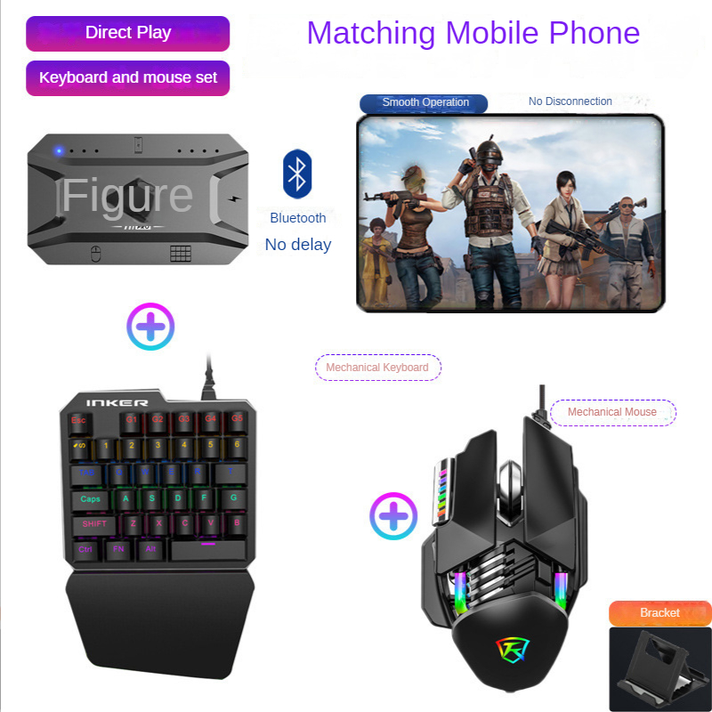 M1 Pro Gamepad Mobile Phone Ga - Gaming Keyboard Mouse And Headset Combo recension och pris