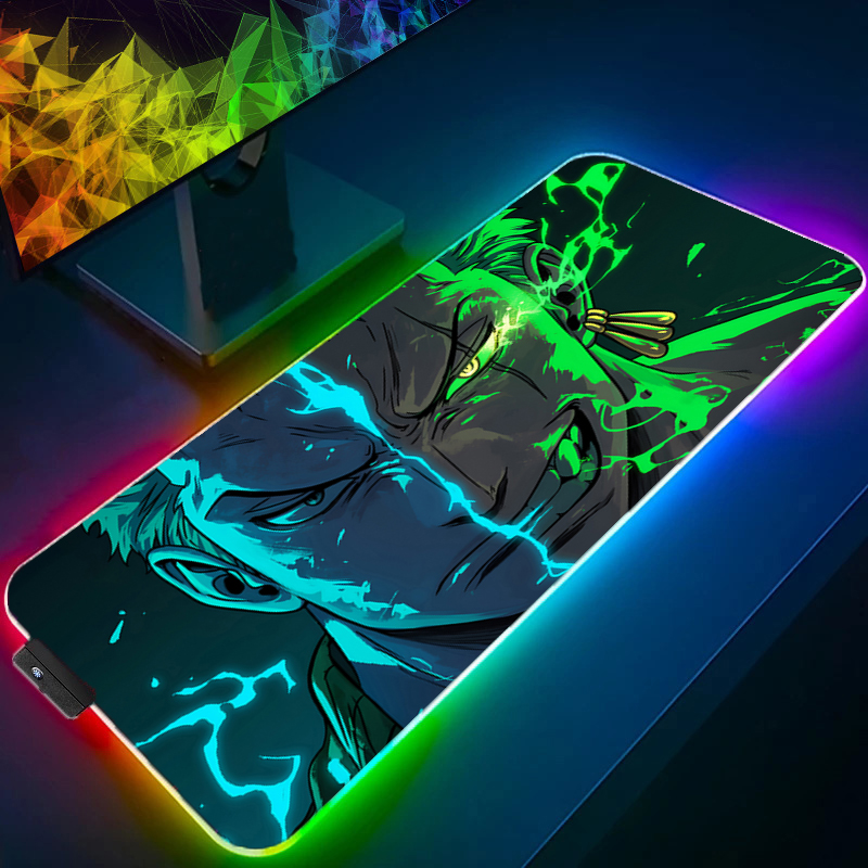 ONE PIECE Zoro Mouse Pad RGB G - Gaming Keyboard No Rgb recension och pris