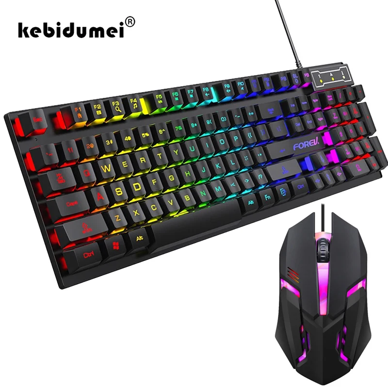104 Key Backlit Mechanical Key - Gaming Keyboard Mouse And Headset Combo recension och pris