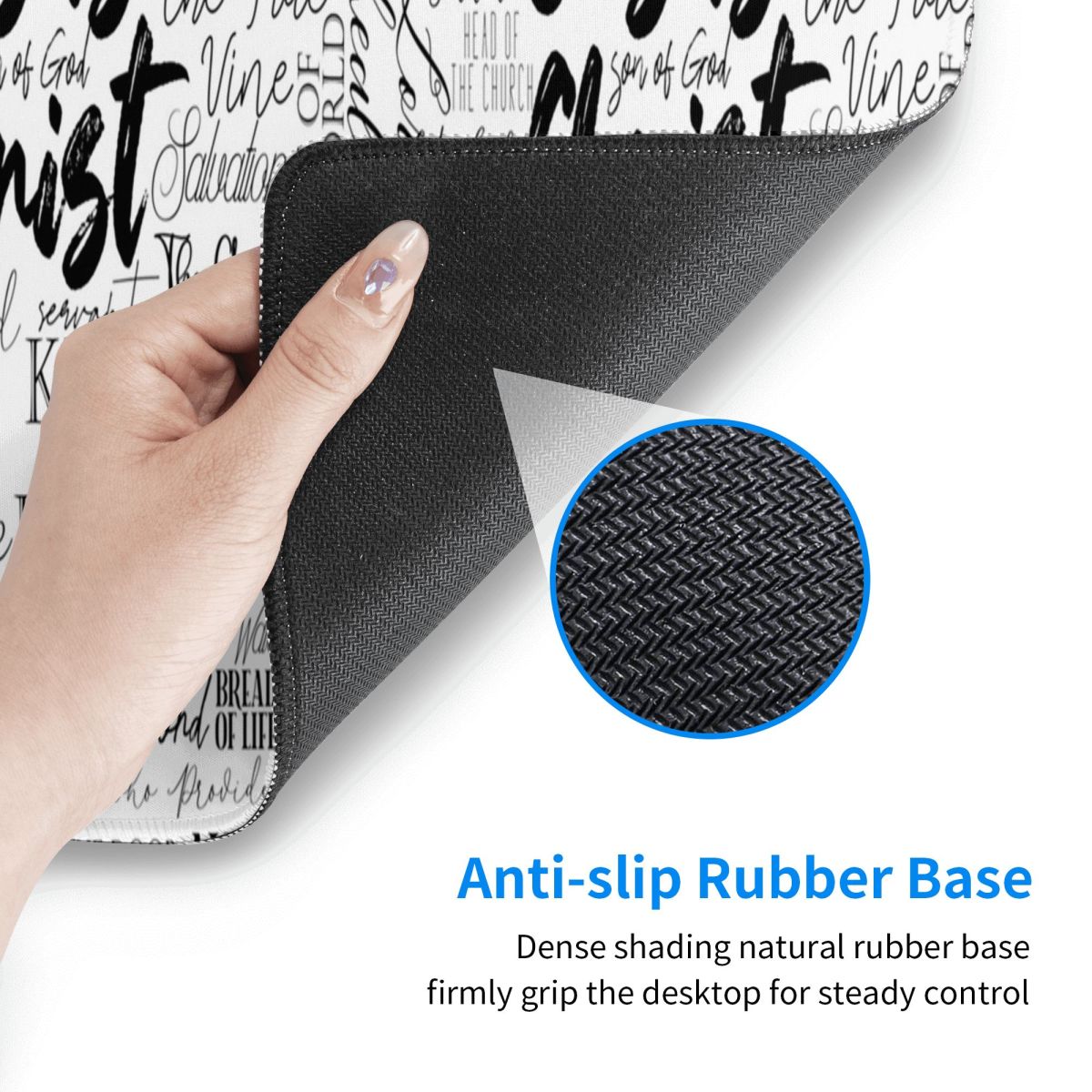 Large Mouse Pad The Names Of G - Gaming Keyboard Name recension och pris