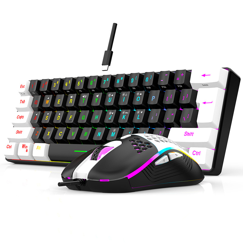 Keyboard and Mouse Sets 60% RG - Gaming Keyboard Mouse And Headset Combo recension och pris